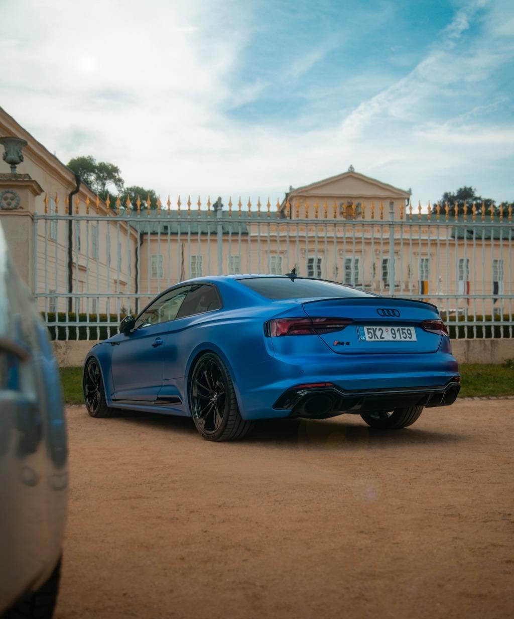 2018 AUDI RS5, modrá kupé, 85 100 km