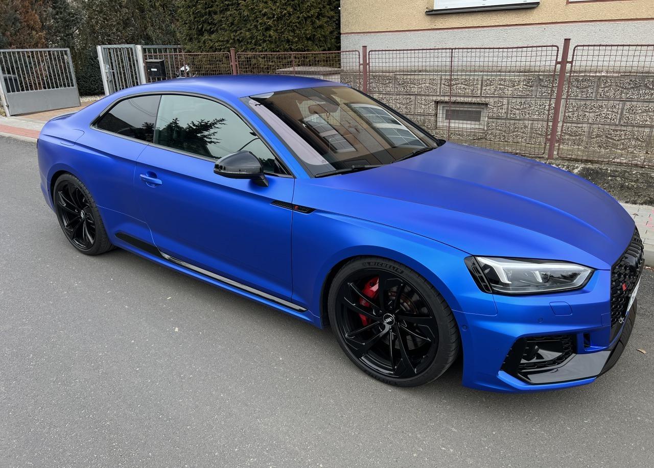 2018 AUDI RS5, modrá kupé, 85 100 km