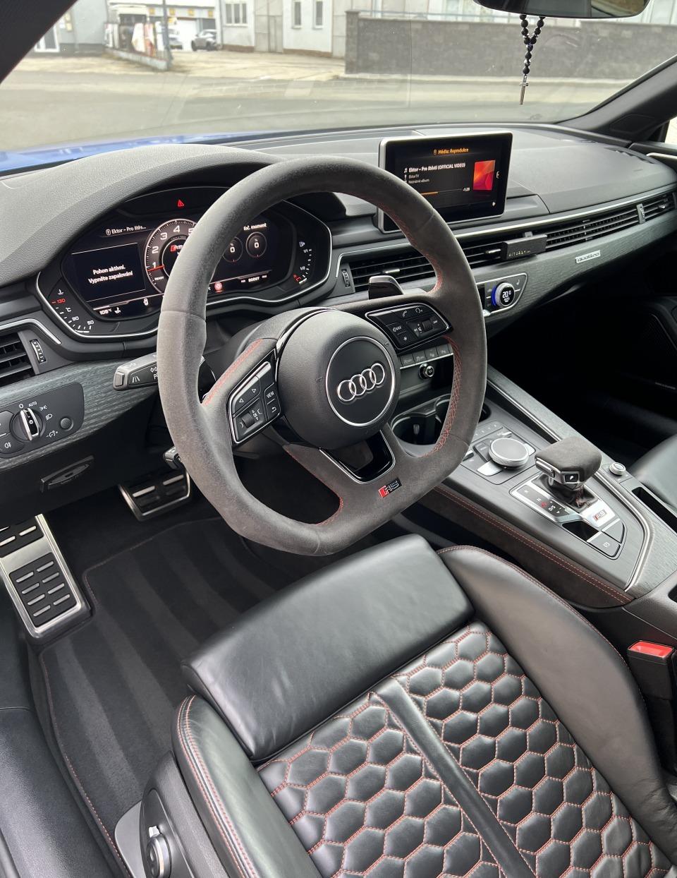 2018 AUDI RS5, modrá kupé, 85 100 km