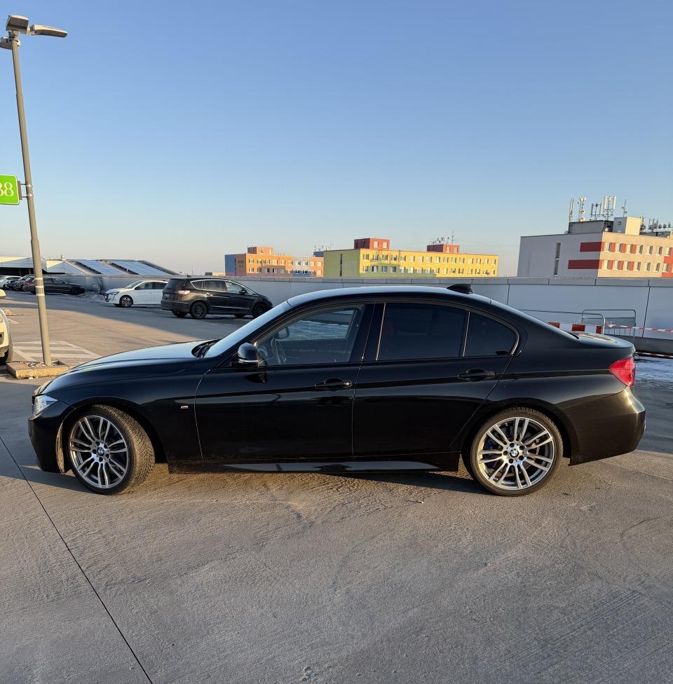 2017 BMW 340i, čierna sedan, 191 000 km
