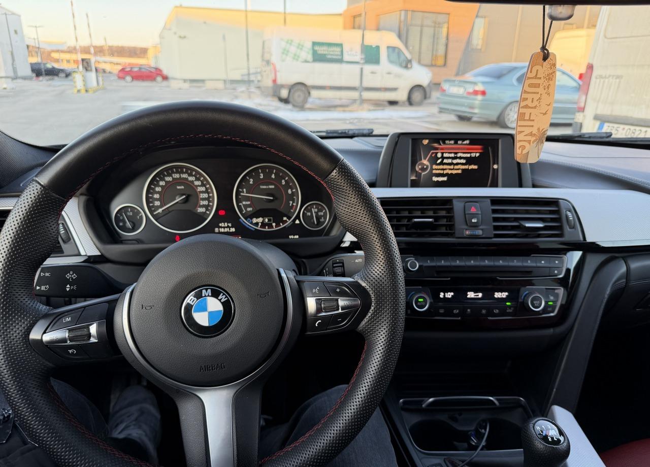 2017 BMW 340i, čierna sedan, 191 000 km