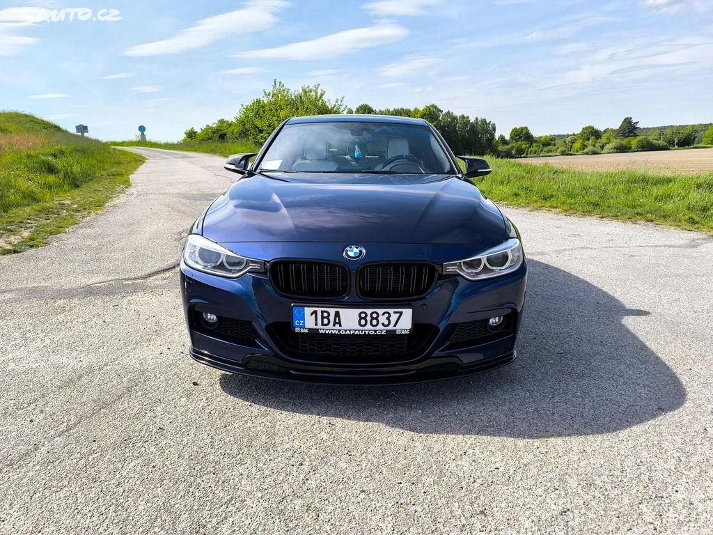 2014 BMW 335i, tmavomodrá sedan, 231 000 km