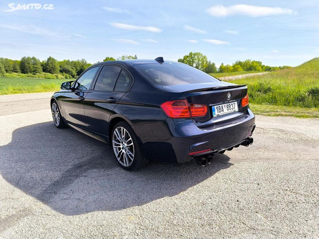 2014 BMW 335i, tmavomodrá sedan, 231 000 km