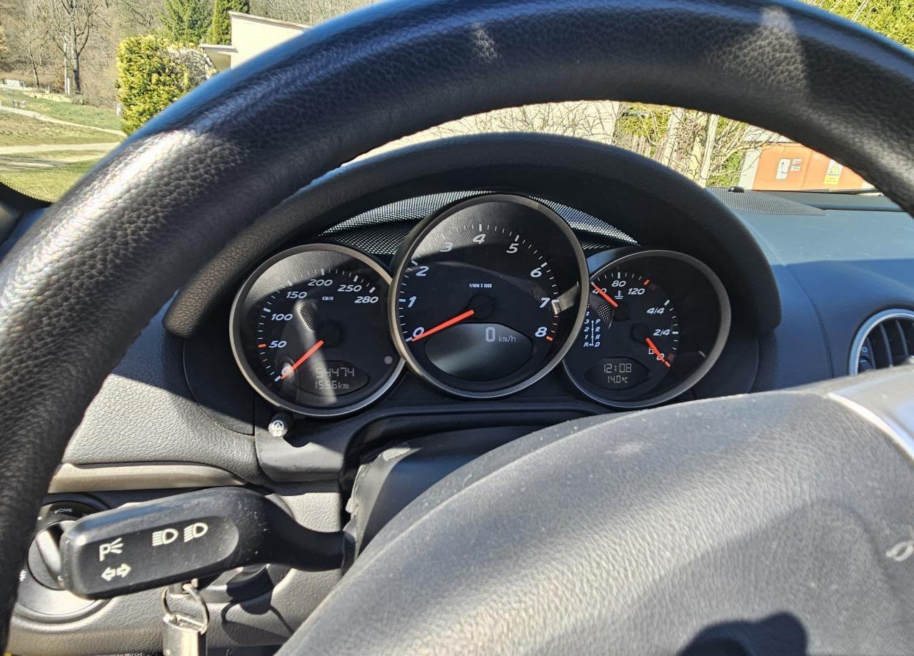 2007 Porsche Boxster, žltá kabriolet, 55 000 km
