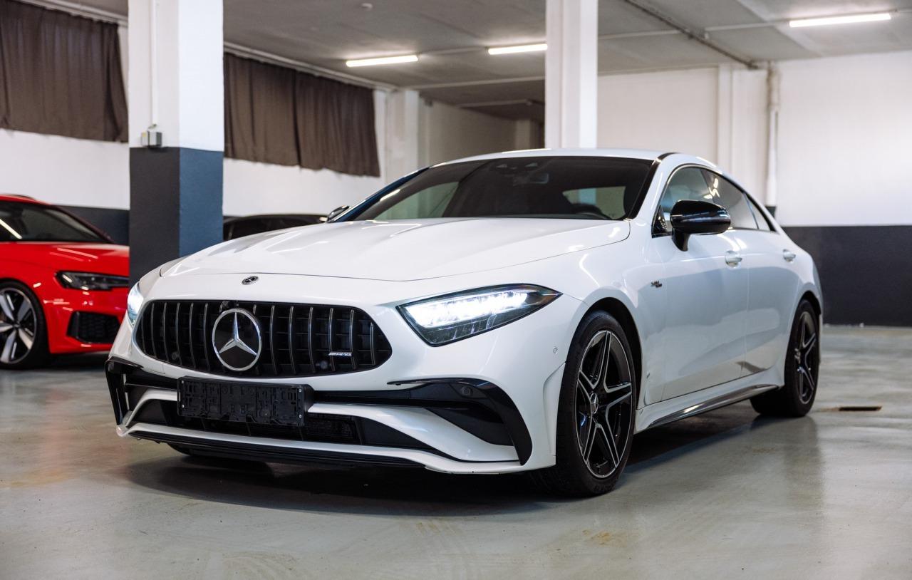 2022 Mercedes-Benz CLS 53 AMG, biela sedan, 118 000 km