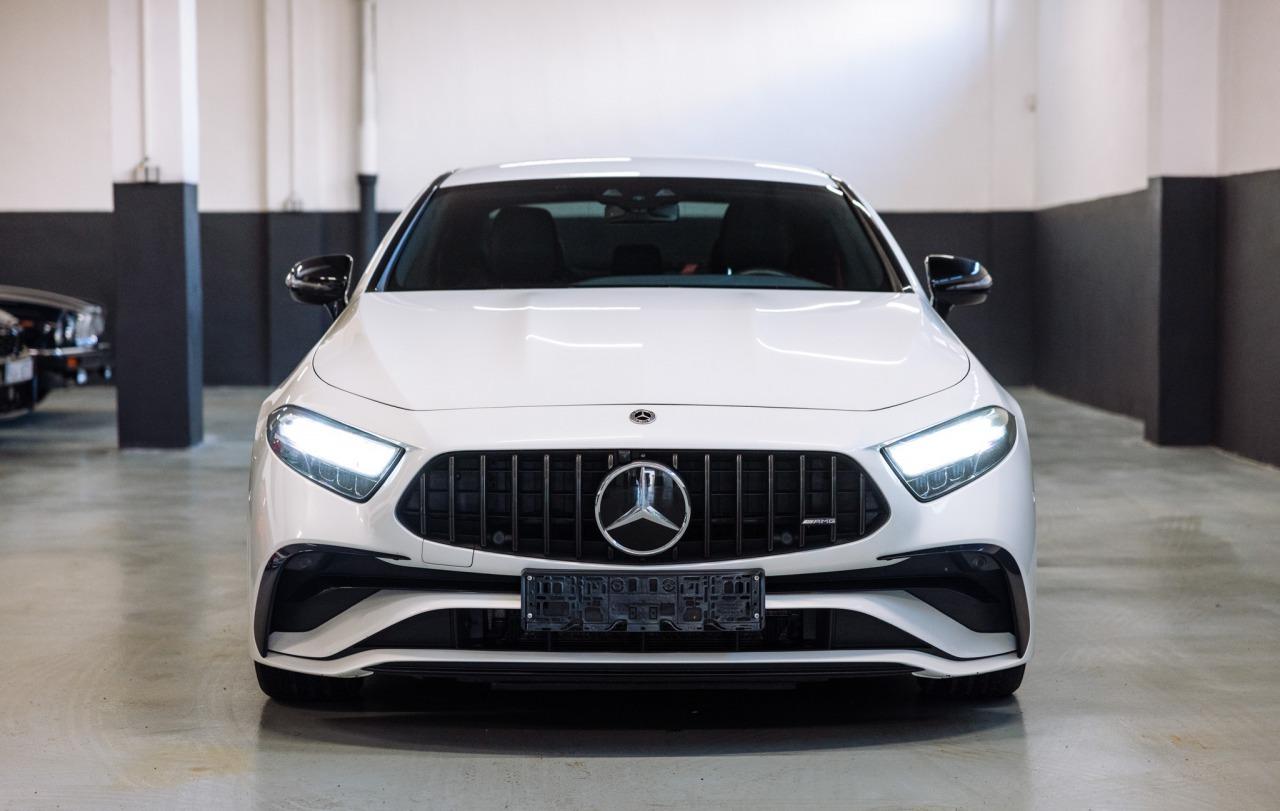 2022 Mercedes-Benz CLS 53 AMG, biela sedan, 118 000 km