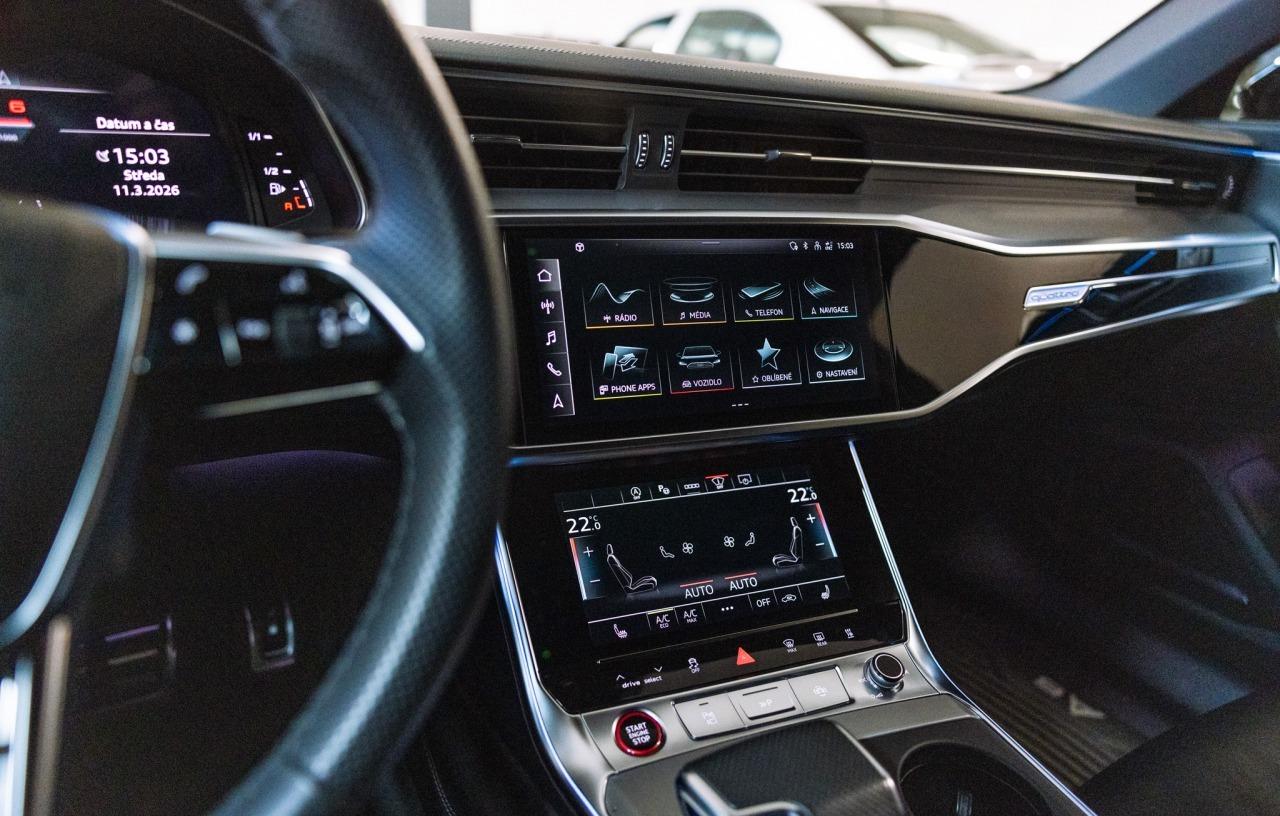 2022 AUDI S6, sivá kombi, 45 300 km