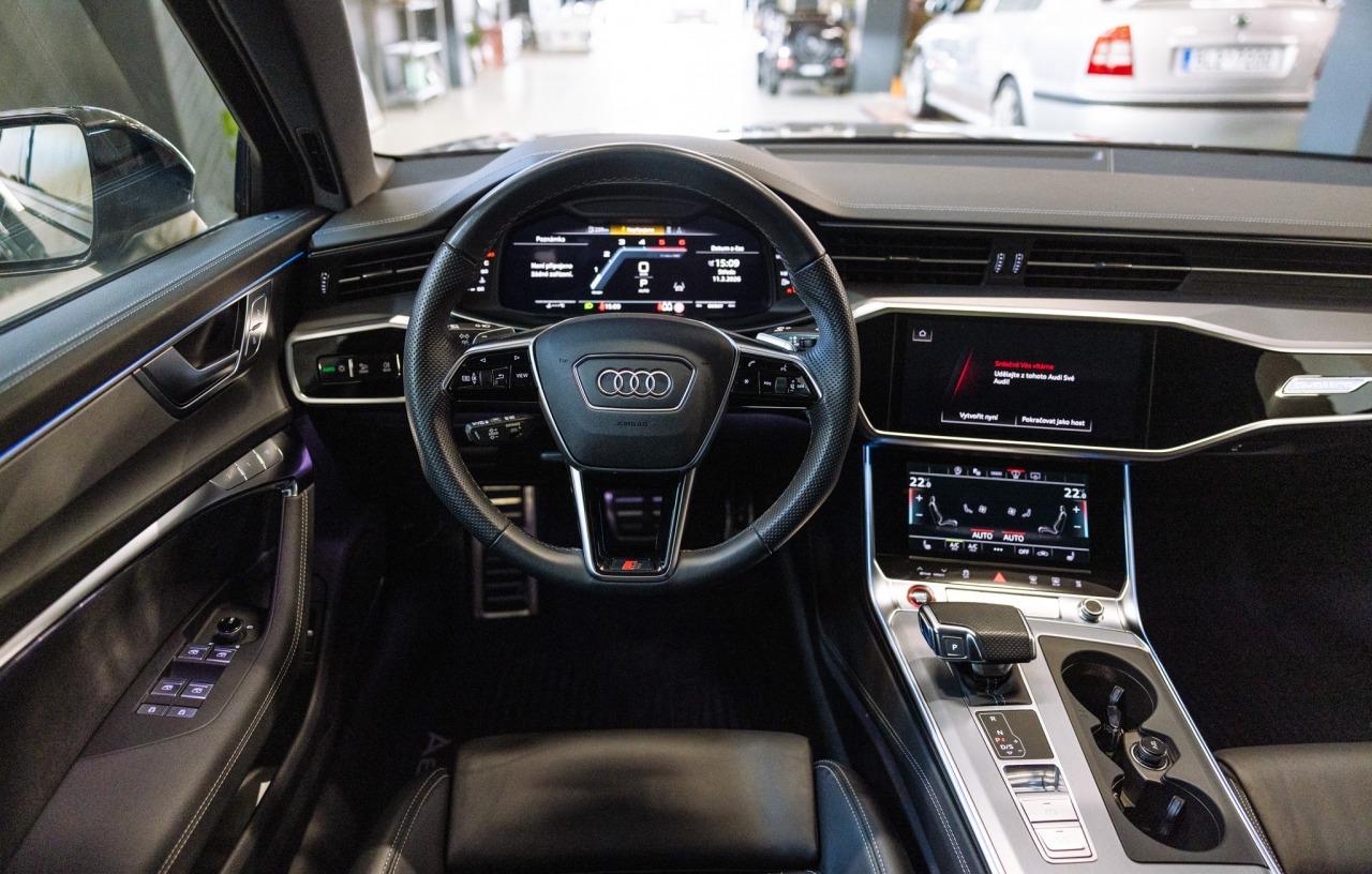 2022 AUDI S6, sivá kombi, 45 300 km