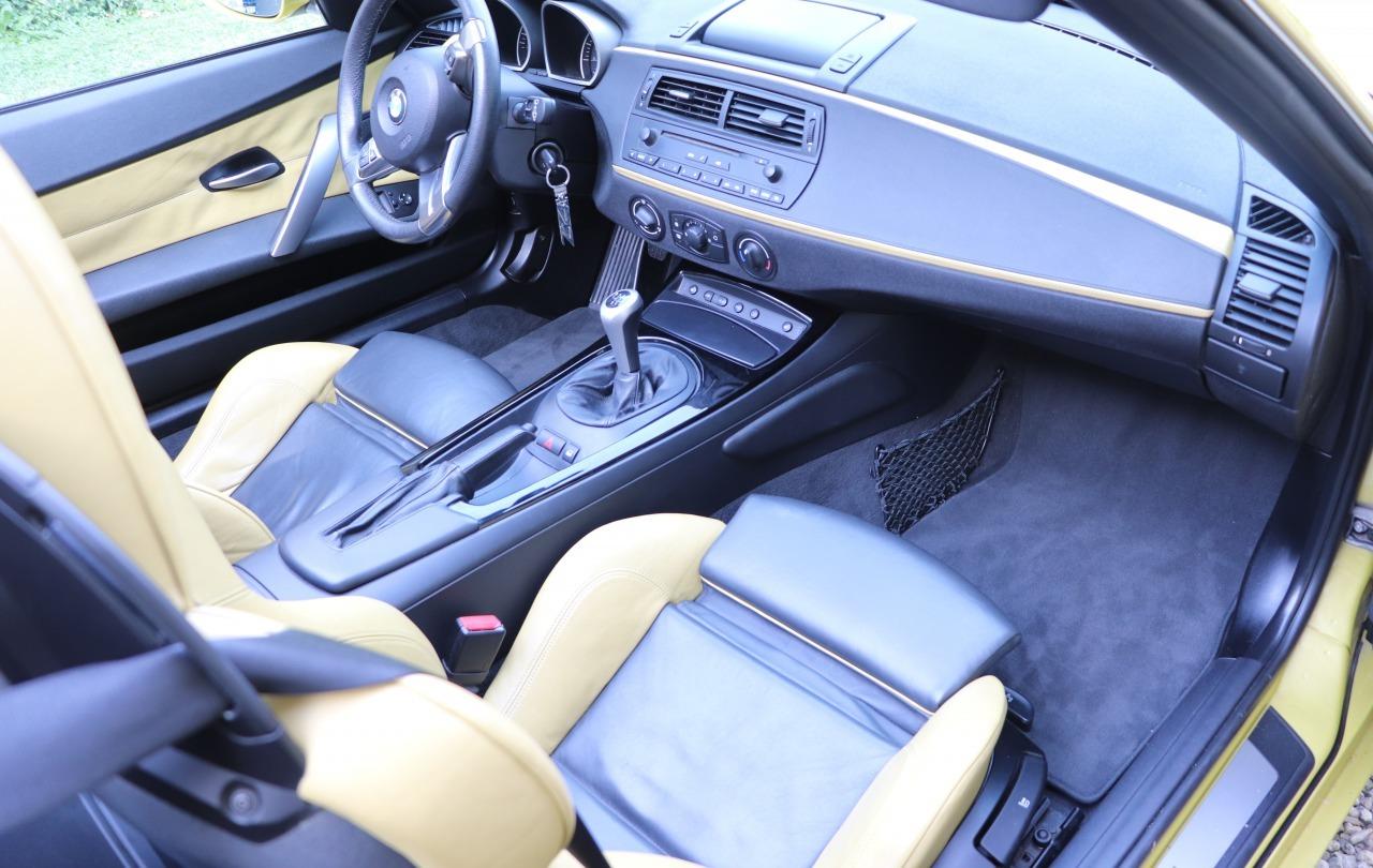 2006 BMW Z4, žltá kabriolet, 44 256 km