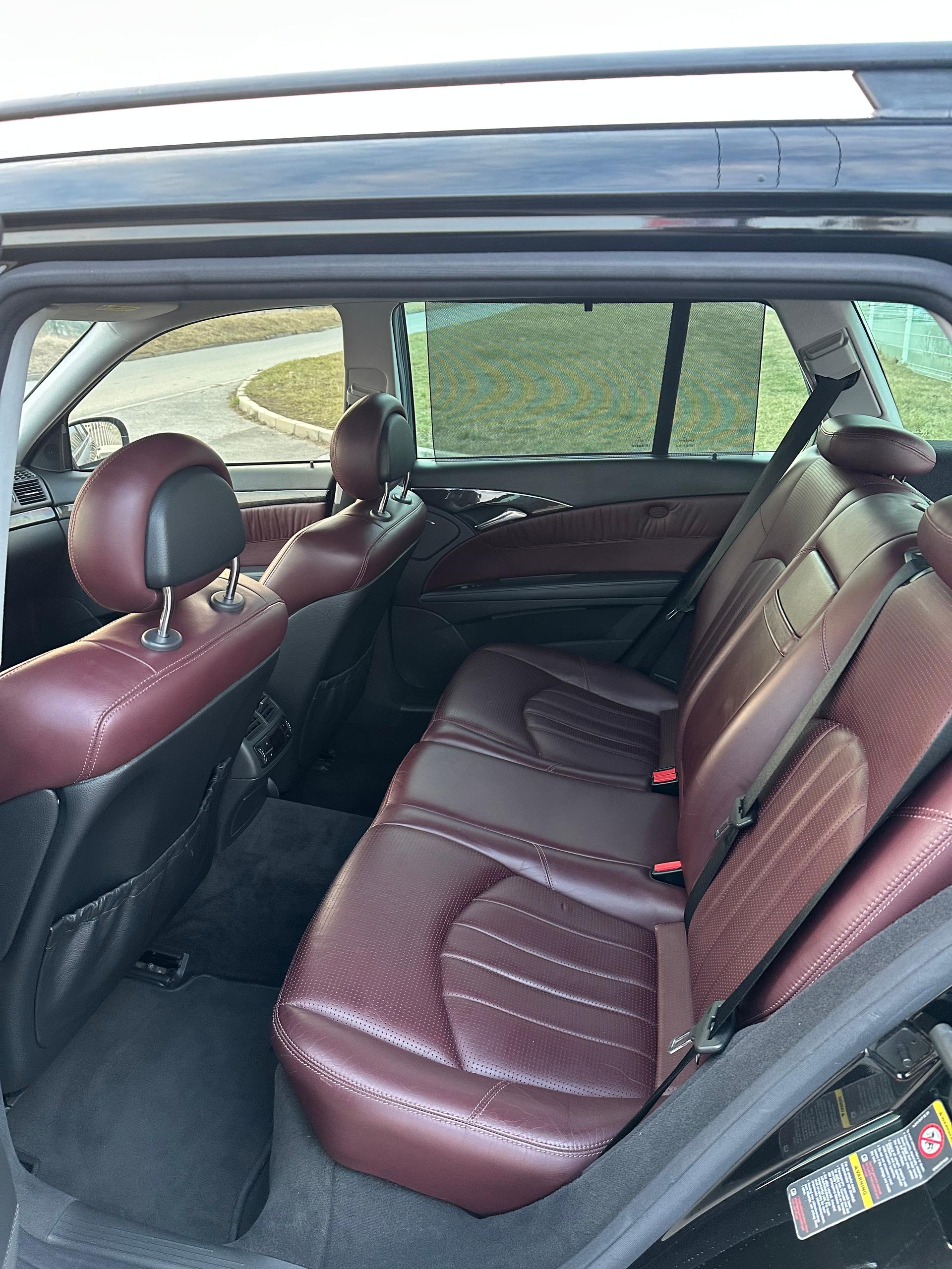 2003 Mercedes-Benz E 55 AMG, čierna kombi, 230 000 km