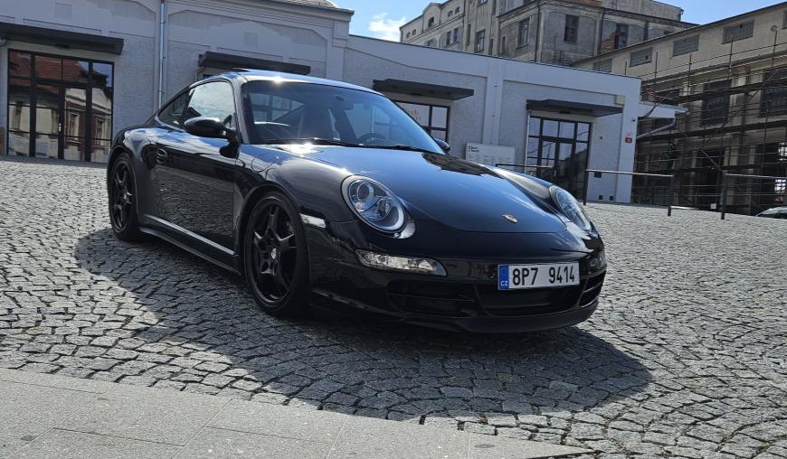 2006 Porsche 997 Carrera S, čierna kupé, 125 000 km