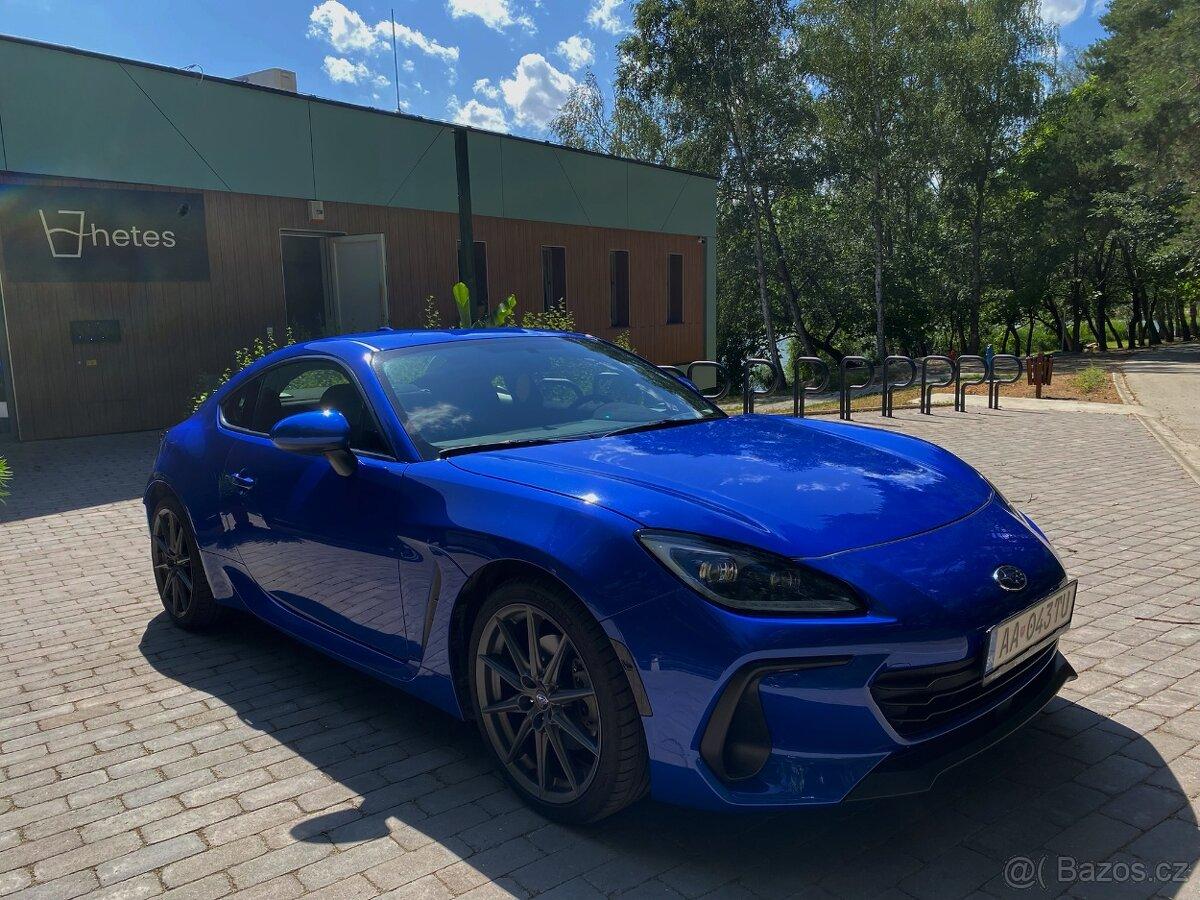 2022 Subaru BRZ, modrá kupé, 12 500 km