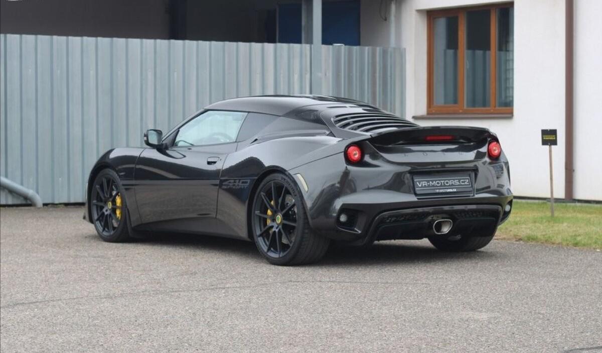 2017 Lotus Evora 410 Sport, čierna kupé, 83 000 km