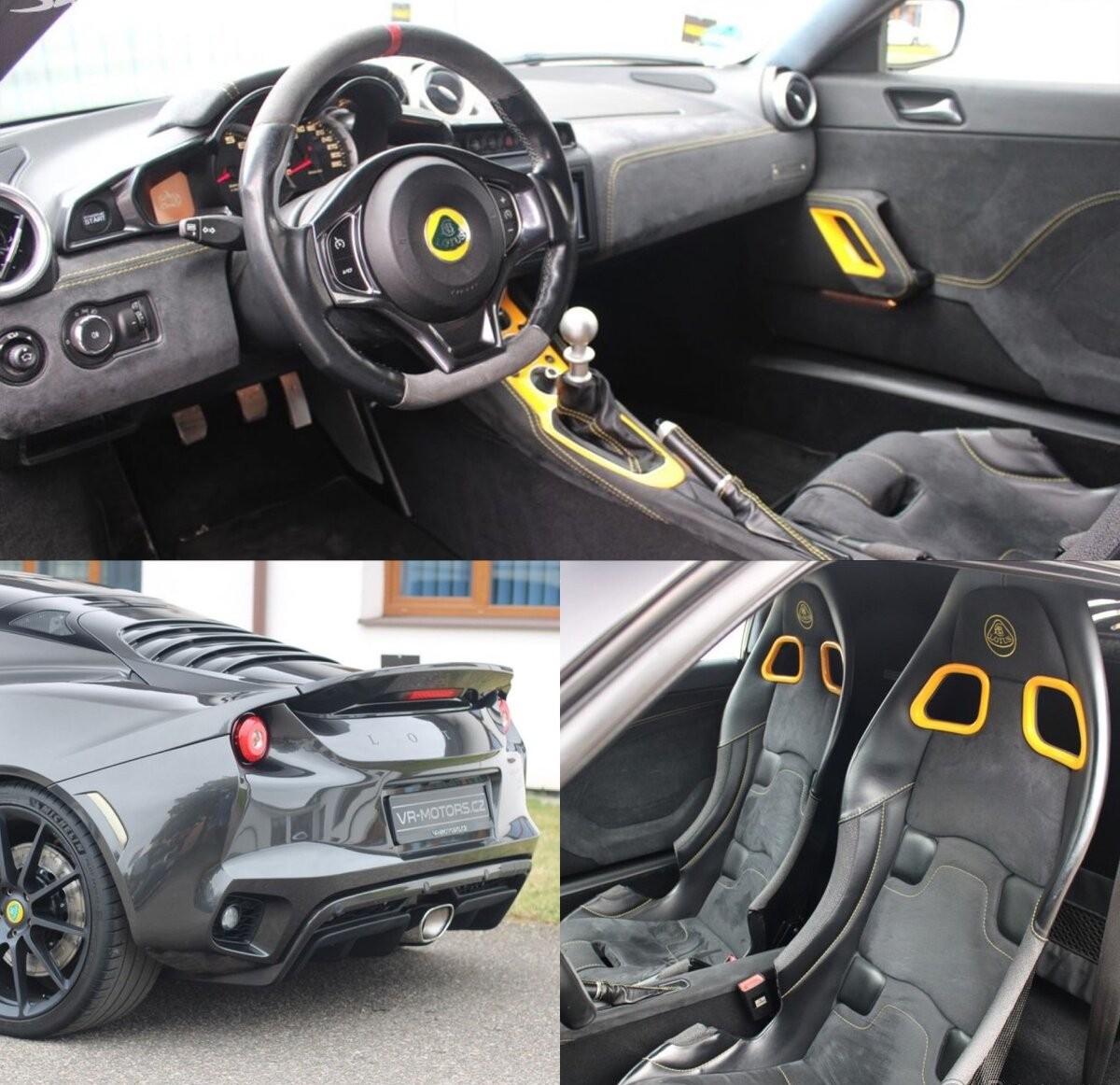 2017 Lotus Evora 410 Sport, čierna kupé, 83 000 km