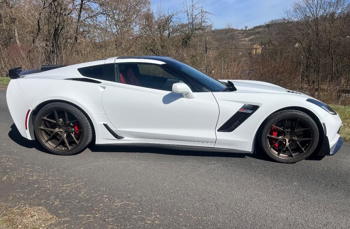 2016 Chevrolet Corvette Z06, biela kupé, 47 800 km