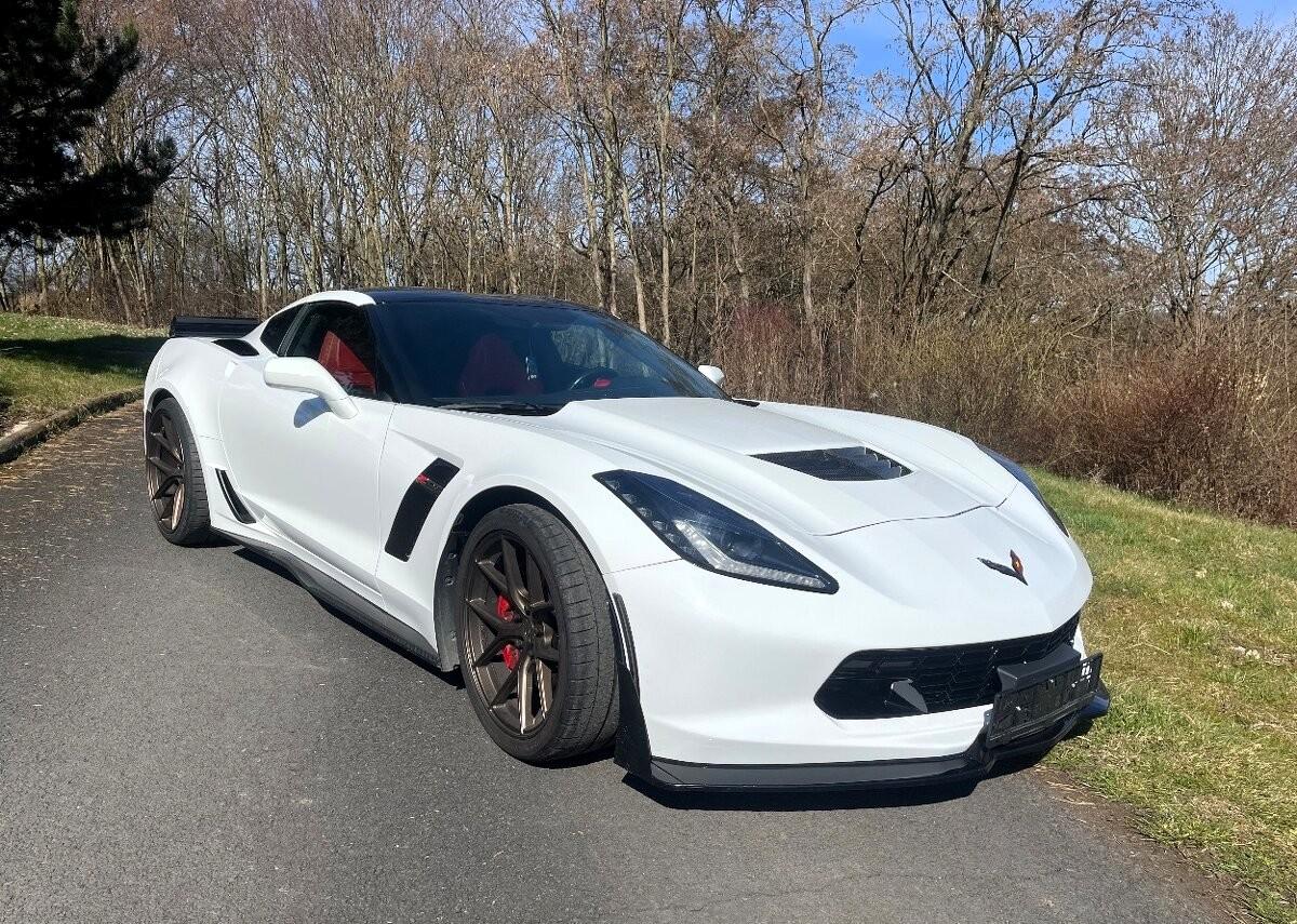 2016 Chevrolet Corvette Z06, biela kupé, 47 800 km
