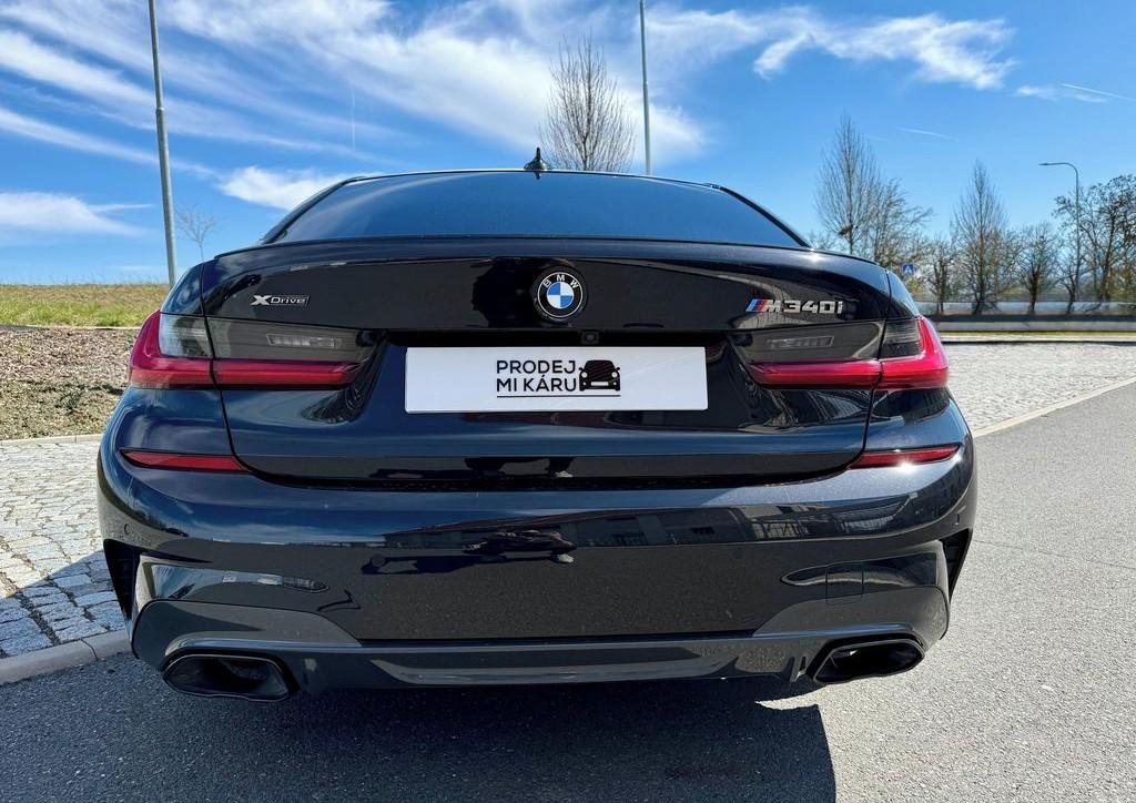 2020 BMW M340i, čierna sedan, 101 316 km