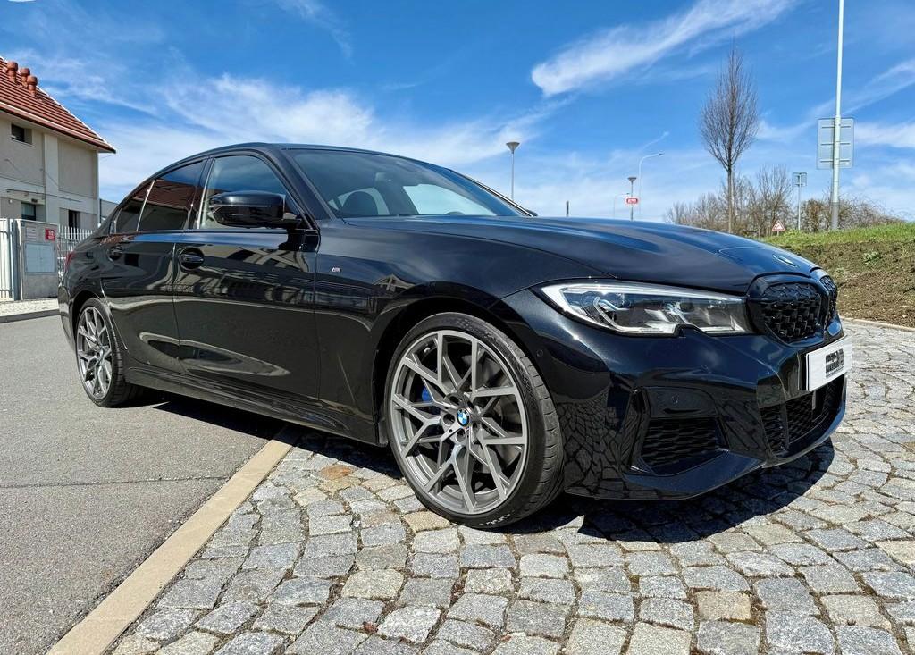 2020 BMW M340i, čierna sedan, 101 316 km