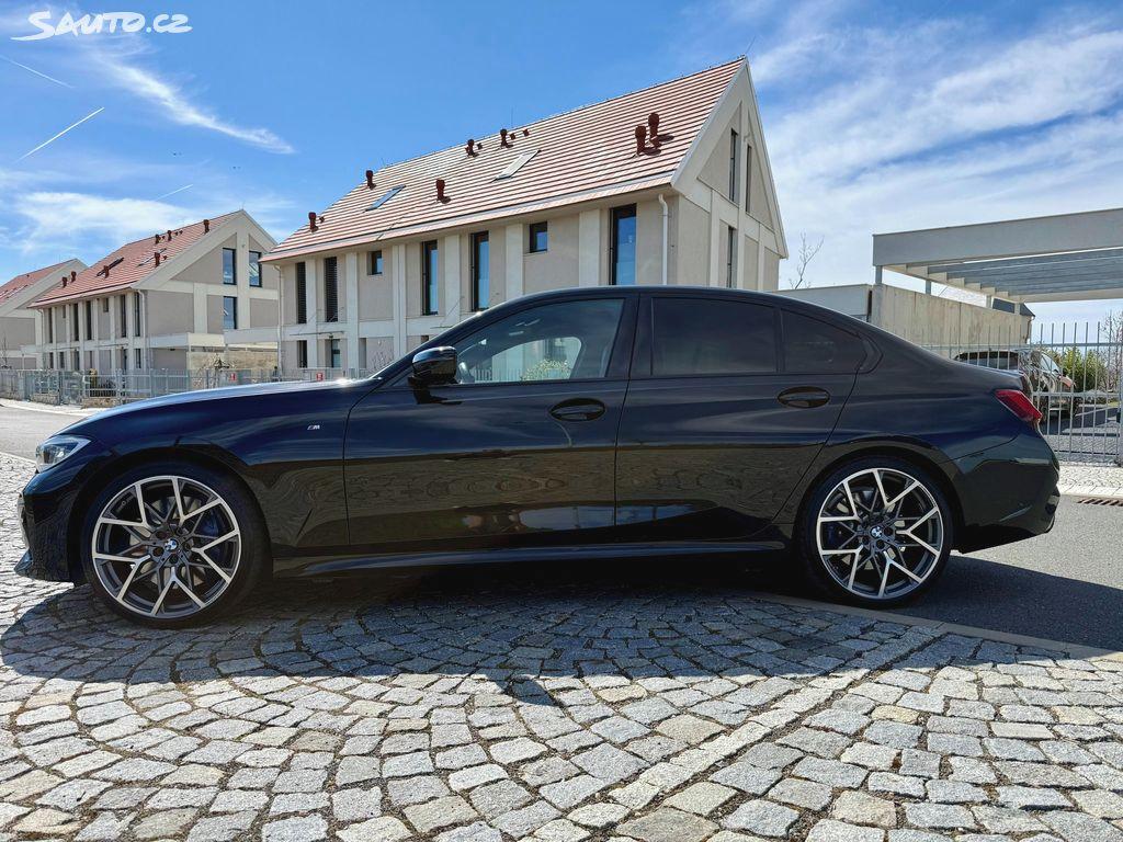 2020 BMW M340i, čierna sedan, 101 316 km