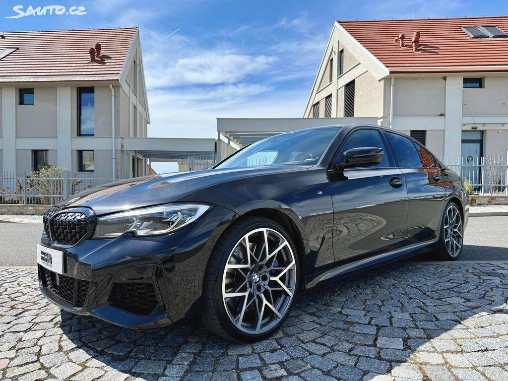 2020 BMW M340i, čierna sedan, 101 316 km